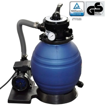 Piaskowa pompa filtrująca, 400 W, 11000 L/h