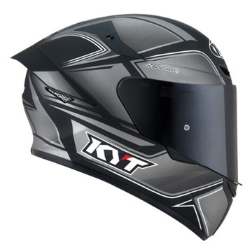 Kask Motocyklowy KYT TT-COURSE TOURIST szary - L