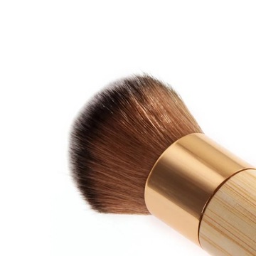 1 шт., бамбуковая кисточка для макияжа, пудра для растушевки, бронзатор для скульптурирования