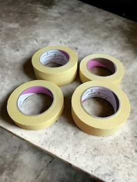 Лента малярная бумажная ГЕРБАНД КАЧЕСТВО точная 25мм 50м ХИТ