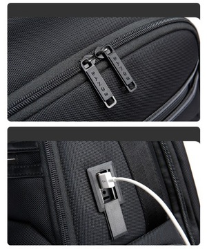 Рюкзак Bange BG-2601 для ноутбука 17,3 см с USB, три отделения, очень вместительный