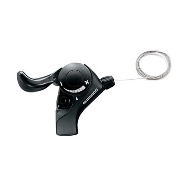 Dźwignia przerzutki Shimano TX-30 lewa manetka 3-rzędowa płynna