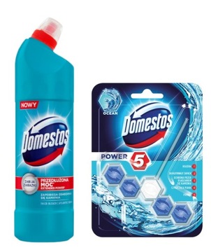 DOMESTOS ŻEL WC ATLANTIC 1000ml + ZAWIESZKA P5
