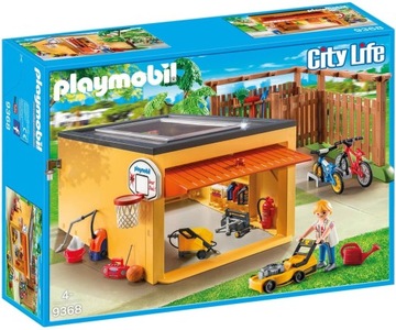 PLAYMOBIL City Life Garaż i Parking Dla Rowerów 9368