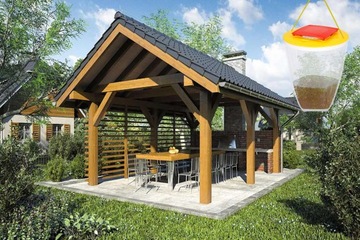 ПРИНАДЛЕЖНОСТИ для мешка-ловушки для мух СУМКА + ПРИМАНКА