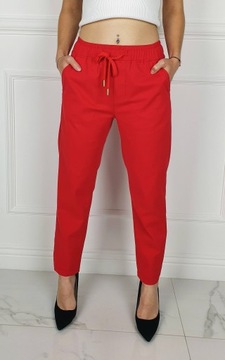 ЭЛЕГАНТНЫЕ ЖЕНСКИЕ БРЮКИ НА ЭЛАСТИКЕ 7/8 больших размеров