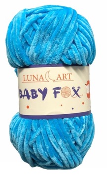 Włóczka Baby Fox Luna Art turkusowy 100-12