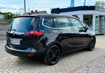 Opel Zafira C Tourer 1.6 CDTI Ecotec 120KM 2016 Opel Zafira 7 osobowa KAMERA radar grzana kierownica i fotele bixenon COSM, zdjęcie 12
