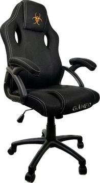 .Fotel obrotowy do biurka CARRERA M BLACK FABRIC