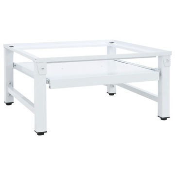 Платформа для стиральной машины с полкой, белая