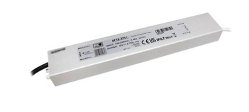 12V/3.75A, 45W, metal case IP67 - MW POWER