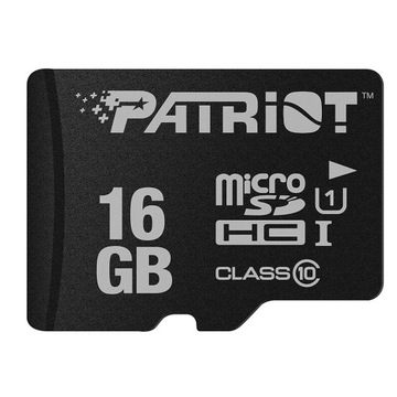 Карта памяти PATRIOT microSDHC 16 ГБ.