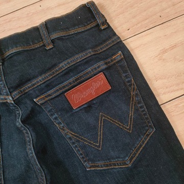 WRANGLER Texas Slim Spodnie Jeansowe Męskie r. W33 L32