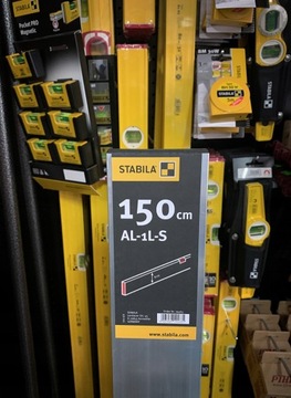 Łata posadzkarska STABILA zestaw 10 sztuk 150 cm