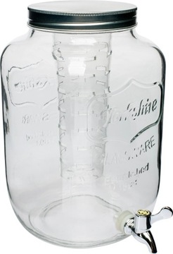 SŁOIK DO LEMONIADY Z KRANEM I FILTREM 7,6L 621004