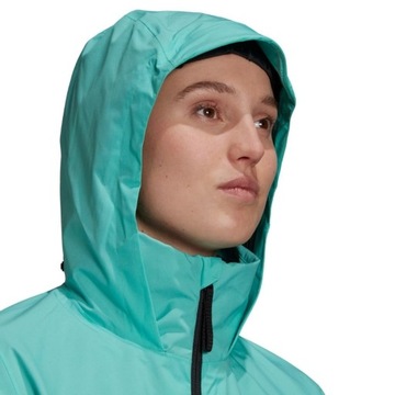 M Kurtka damska adidas Terrex Rain RDY niebieska GI7129 M