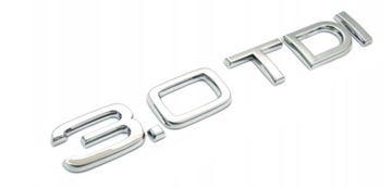 3.0 TDI EMBLEMAT ZNACZEK CYFERKI NAKLEJKA NAPIS