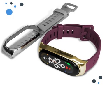 РЕМЕНЬ DUO BAND для XIAOMI MI BAND 7 — ЭЛЕГАНТНЫЙ