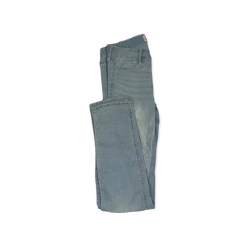 Jeansowe spodnie damskie HOLLISTER SKINY 32