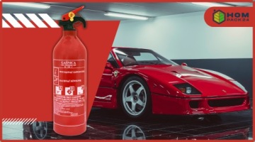Automobilinis miltelinis gesintuvas 1kg ABC TOP su 2 metų patikra – nuotrauka 7