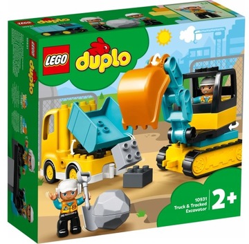 LEGO DUPLO 10931 ГРУЗОВИК И ГУСЕНИЧНЫЙ ЭКСКАВАТОР