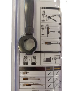 Удлинитель угловой головки 3в1 DeWALT DT2050
