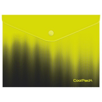 Koperta na dokumenty A4 na zatrzask Gradient lemon 03289 CoolPack SZ-83512