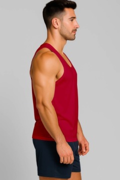 Мужская футболка с танком с ремешками тренировать спортивную спортивную бокса Л.