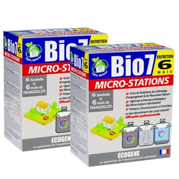 Bio 7 ENTRETIEN Microstations Bakterie Tlenowe ROK BAKTERIE DO OCZYSZCZALNI