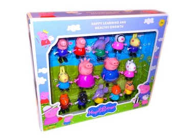 НАБОР ФИГУРОК «СВИНКА ПЕППА И ДРУЗЬЯ» 14 в 1
