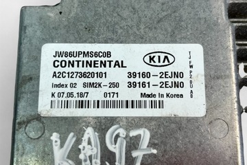 JEDNOSTA ŘÍDÍCÍ MOTORU ECU KIA OPTIMA 391602EJN0 2017