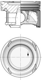 KOLBENSCHMIDT 40862600 PÍST