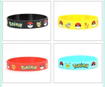 Силиконовый браслет Pokemon GO с Пикачу в подарок ребенку