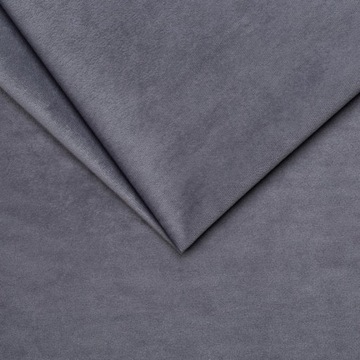 TKANINA MATERIAŁ WELUR VELVET AKSAMIT ANTRACYT 145