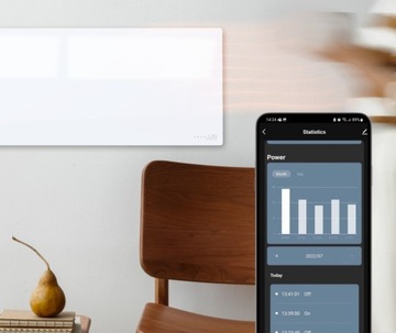 AENO Premium Eco Smart LED AGH3S 700W Wi-Fi Белый радиатор