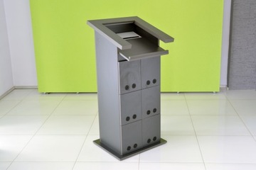 Стильная кафедра К3, металлический каркас, 60х60х115см.