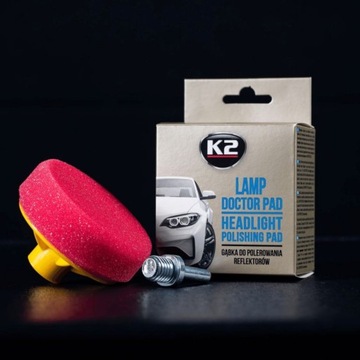 K2 PAD SET ПОЛИРОВАЛЬНАЯ ПАСТА ДЛЯ ПОЛИРОВКИ ВОССТАНОВЛЕНИЯ ЛАМП ФАР