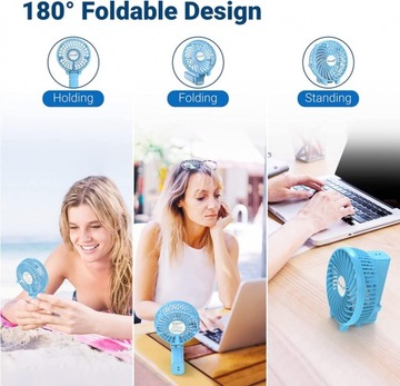 небольшой портативный аккумуляторный вентилятор