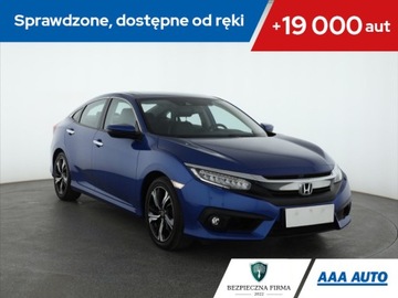 Honda Civic X Sedan 4d 1.5 VTEC Turbo 182KM 2017 Honda Civic 1.5 VTEC, Salon Polska, Serwis ASO