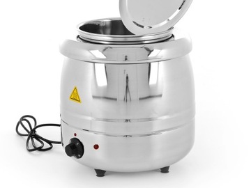 ЭЛЕКТРИЧЕСКИЙ ПОДОГРЕВАТЕЛЬ ДЛЯ СУПА PRESTON KEEPLE 8,5 Л НЕРЖАВЕЮЩАЯ СТАЛЬ