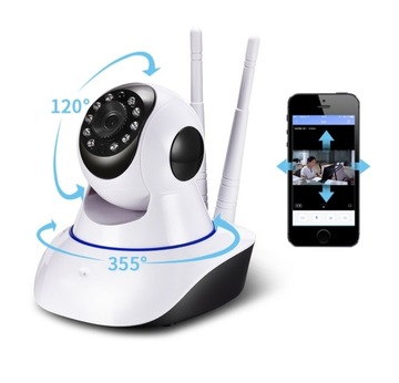 KAMERA IP NIANIA WIFI HD MONITORING OBROTOWA IOS ELEKTRONICZNA