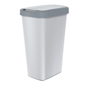 Kosz na śmieci do segregacji COMPACTA Q NSAB45 smooth gray / popielaty