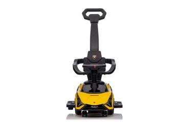 Lamborghini QLS-996T Ride-on With Pusher Yellow - Perfect Fun Toy for