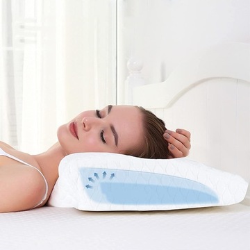 ORTOPEDYCZNA PODUSZKA PODUSZKA POD GŁOWĘ ERGONOMICZNA PODUSZKA Z PIANKI
