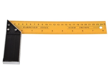 УГОЛ ИЗ СТРОИТЕЛЬНОЙ СТАЛИ С Градуировкой ДЛЯ СТРОИТЕЛЬНОЙ СТАЛИ В ДЮЙМАХ ММ