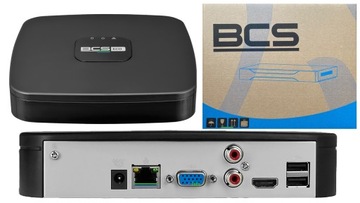 REJESTRATOR IP BCS-NVR08015ME-II, 8 CH H265