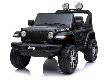 JEEP WRANGLER RUBICON 12V 4x4 4x45W SKÓRA LICENCJA