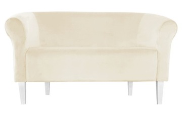 Sofa Milo MG50 kremowy nogi 20 białe