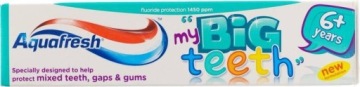 Aquafresh Kids Big Teeth Зубна паста 50 мл