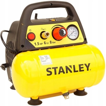 Kompresor bezolejowy Stanley DN200/8/6 6 l 8 bar